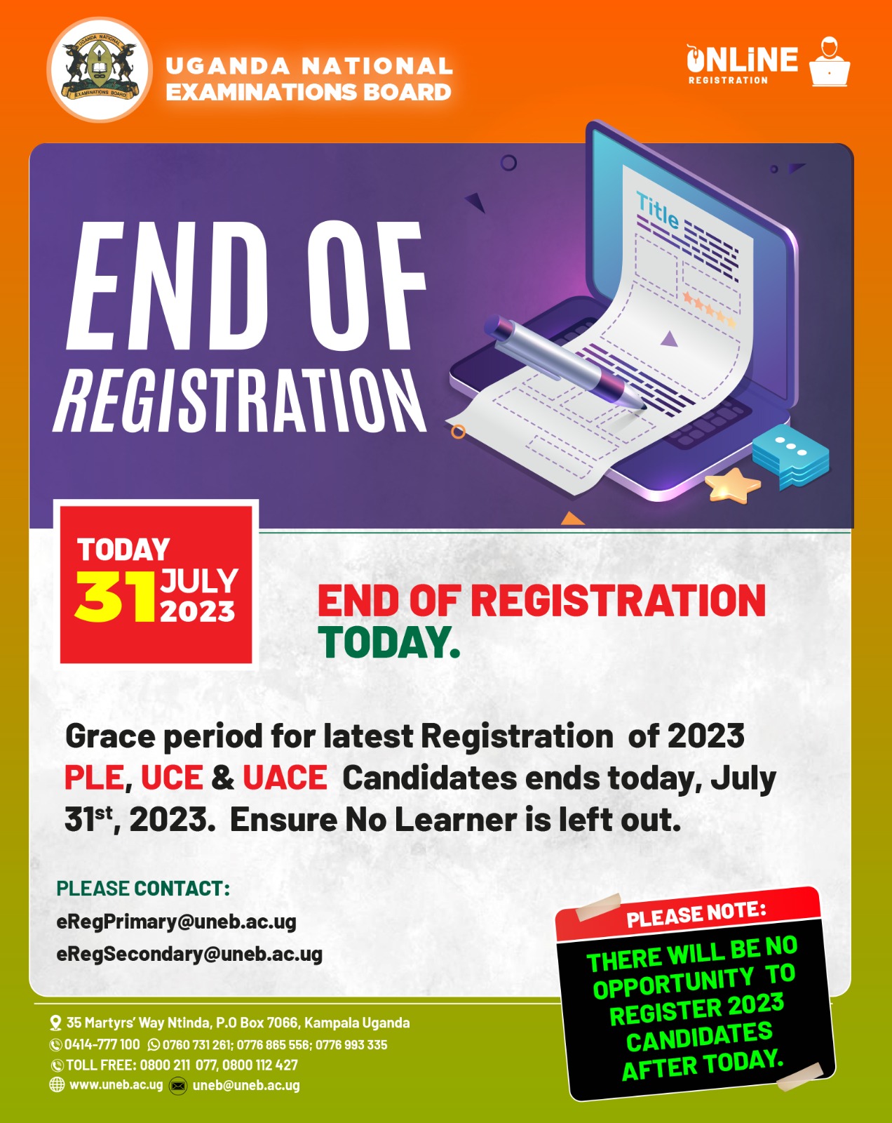 Registration